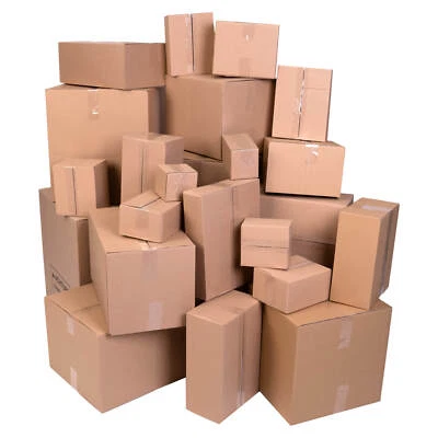 Faltkarton Versandkarton Versand Kartons 63 Größen Schachtel 1-wellig 2-wellig