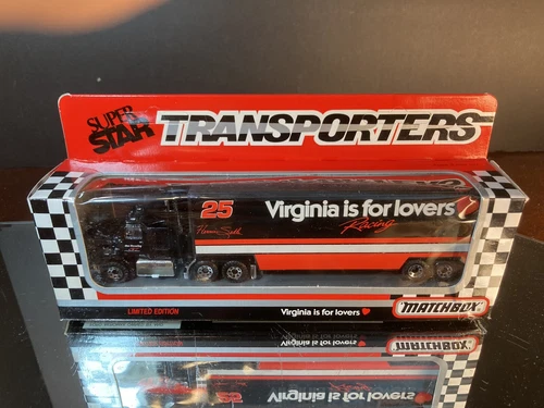 Hermie Sader #25 Virginia Is For Lovers 1993 1:87 Racing Transporter Matchbox