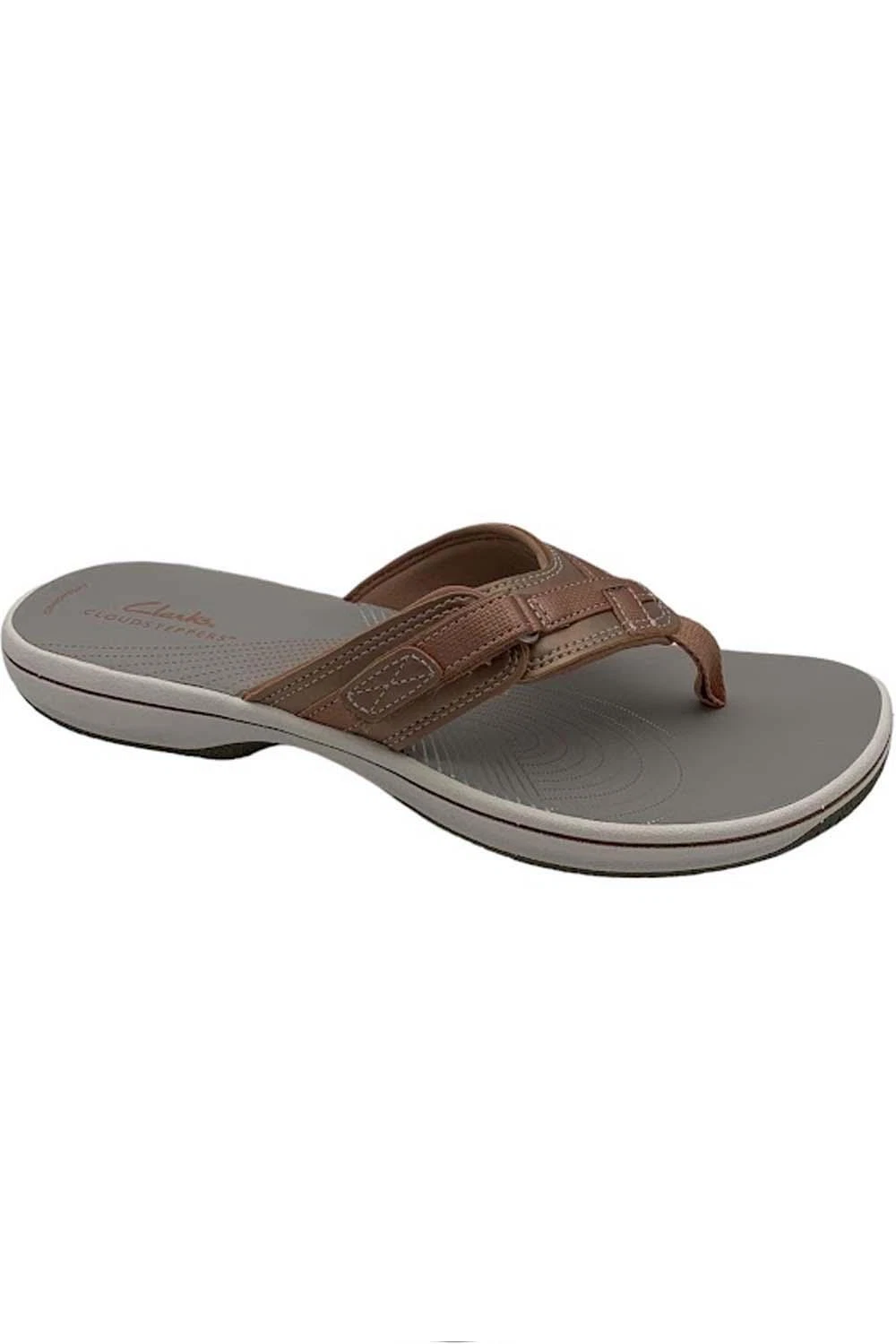 CLOUDSTEPPERS by Clarks sandali sportivi tanga brezza oro rosa