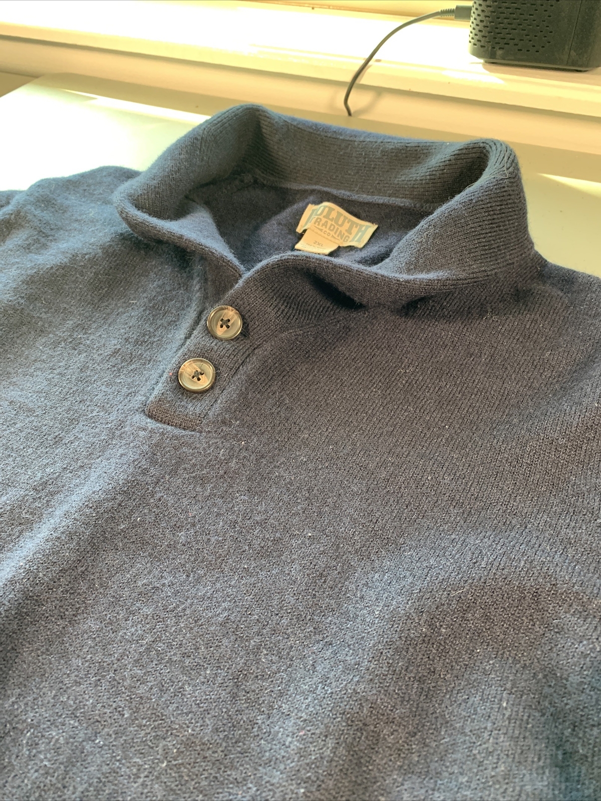 Duluth Men’s Sz 2XL 100 Wool Heavy Sweater eBay