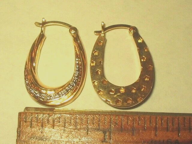 Ross simons diamond clearance huggie earrings