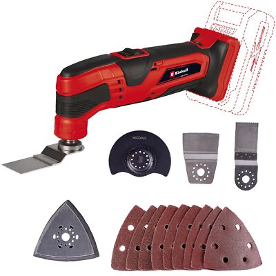 Einhell Power X-Change Akku-Multifunktionswerkzeug TC-MG 18 Li-Solo OVP lädiert