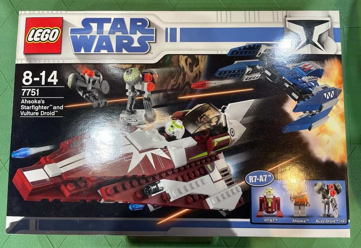 forretning hver dag solsikke Lego Stars Wars 7751 Ahsoka's Starfighter And Vulture Droid The New(Damaged  Box) 673419111713 | eBay