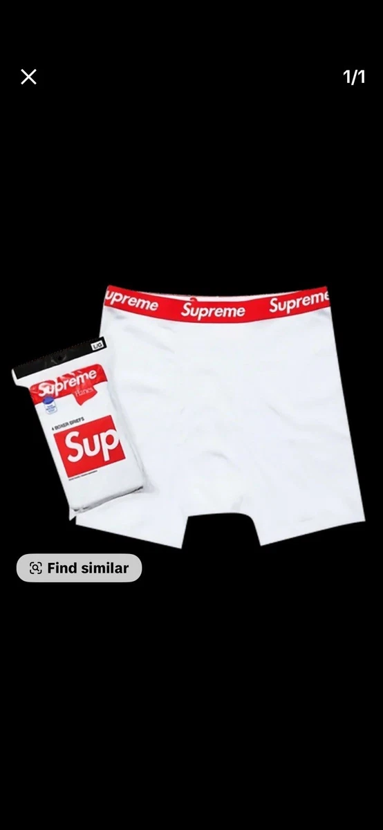 Supreme White Underwear for Men for sale | eBay