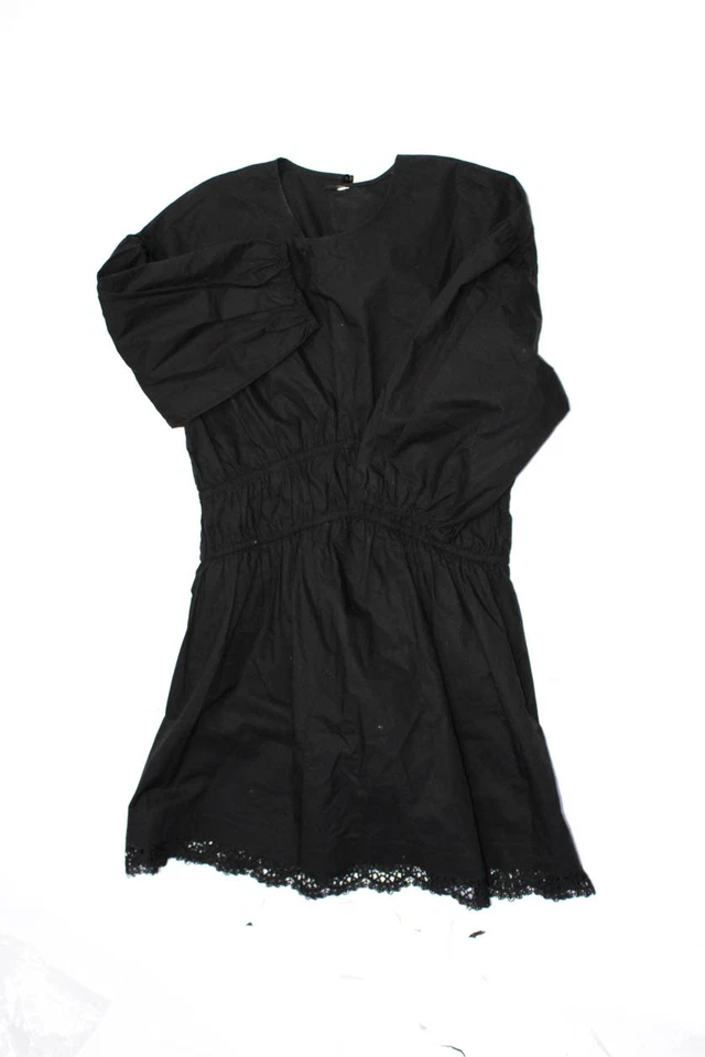 Zara Women's Zip Closure Tassel Wrap Dress Skort Blue Black Size XS Lot 2 - Image 3 of 3