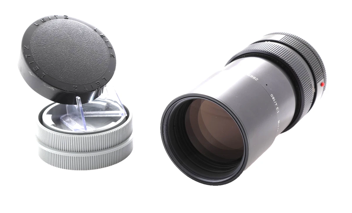 Leica APO-TELYT-R 180mm Focal Camera Lenses f/3.4 Maximum Aperture