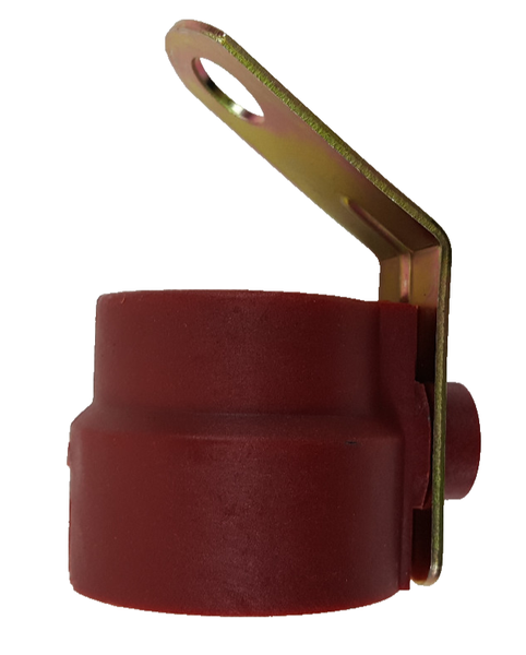 Steckerhalter FüR 7+13-Polige AnhäNger Stecker Trailer Kunststoff Rot Drehbar-image