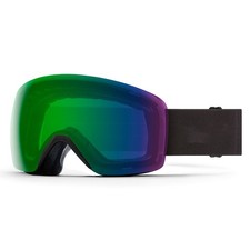Smith Skyline Goggle Black/Black w/ CP Everyday Green Mirror