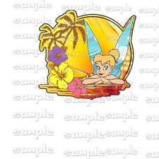 Disney TinkerBell Design Ha Pre-made Scrapbook Page Paper Piece die cut