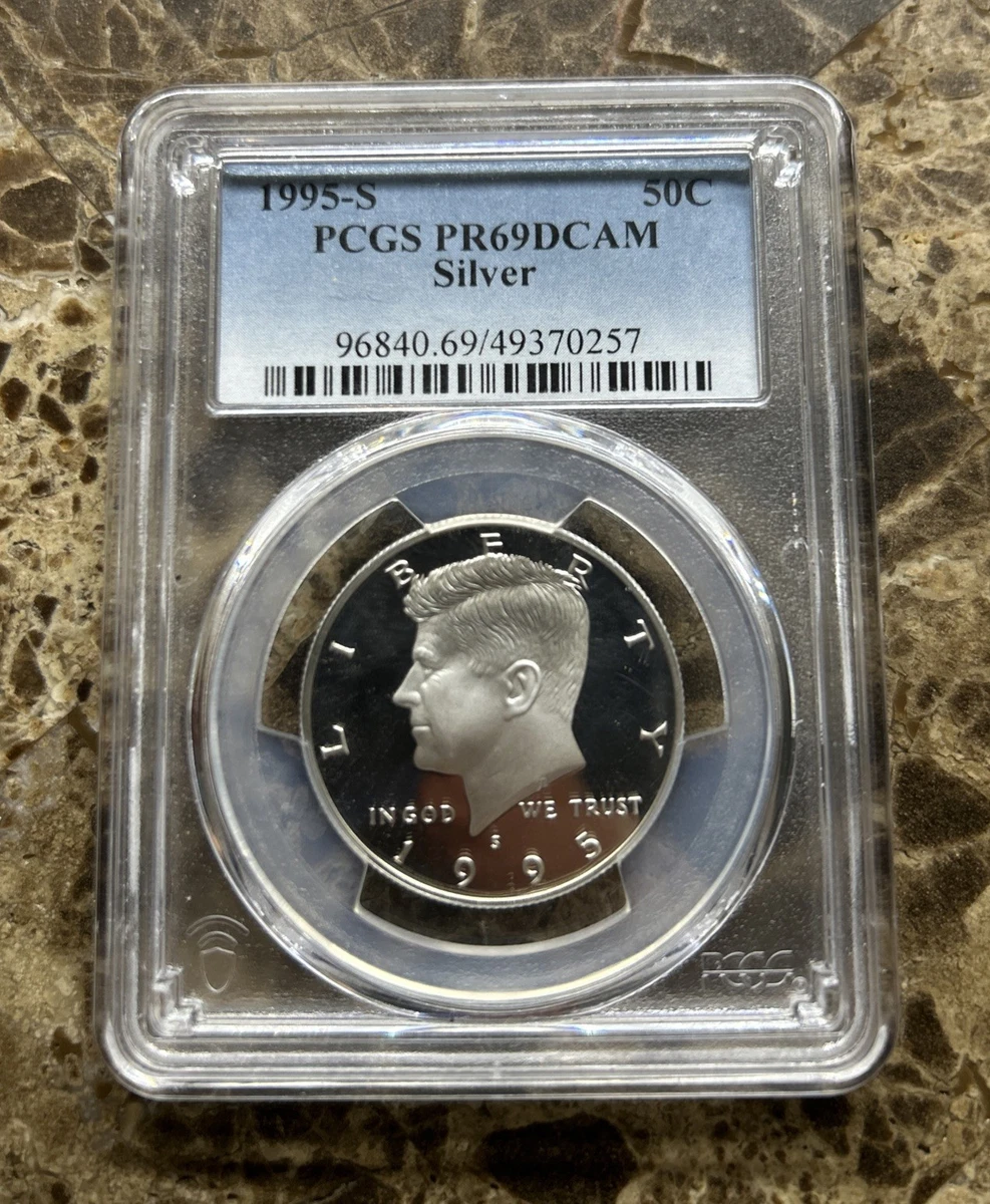 1995 S Silver Proof Kennedy Half Dollar for sale | eBay