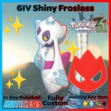 ✨ Shiny Alpha Froslass 6IV + EVs ✨ Pokemon Legends ZA 🚀 Fast 🚀