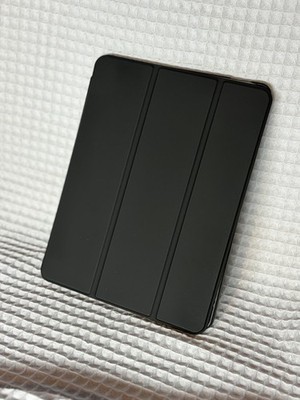 IPAD AIR 6th GEN  Black Plastic Folding Folio Tablet Case with Integrated Stand