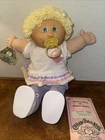 Vintage Cabbage Patch Kids Doll Girl Blonde Dimples Pacifier ALVERTA KORIE