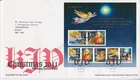 GB ROYAL MAIL FIRST DAY COVER FDC 2011 CHRISTMAS STAMP SHEET TALLENTS PMK
