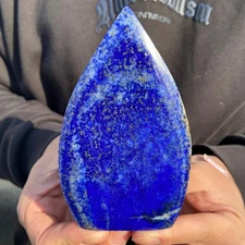 360g Natural Lapis Lazuli Freeform Rough quartz crystal Specimen Healing