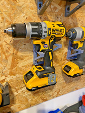 (Black) Holder Wall Mount for DeWalt Drill