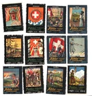 Swiss Army In World War 1 Tobler Stamp Card Set 1922 Soldier Military Flag Troop