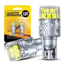 AUXITO T15 912 W16W LED Back Up Reverse Light Parking Bulb 6500K White Canbus 2X