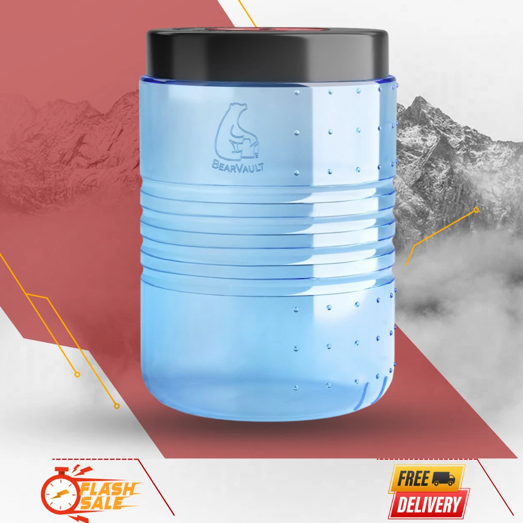 [FASH SALE] BearVault BV500 Journey Bear Canister Backpacking Food Storage NEW