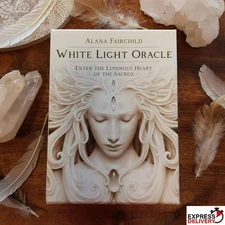 White Light Oracle: Magical Tarot Deck Card Divination English Family Board Game