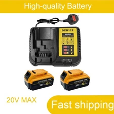 20V 12.0Ah Li-ion Battery with Charger - For Power Tools