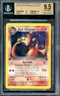 Dark Charizard Pokemon 2000 Holo Team Rocket 1st Edition English 4/82 BGS 9.5