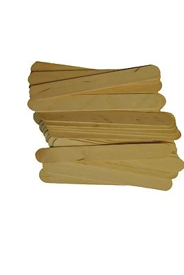 PERFECT STIX 50 6" Jumbo Popsicle Craft Sticks