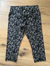 Lululemon Align High-Rise Crop 21"Blossom Overlay Starlight Multi Size 12