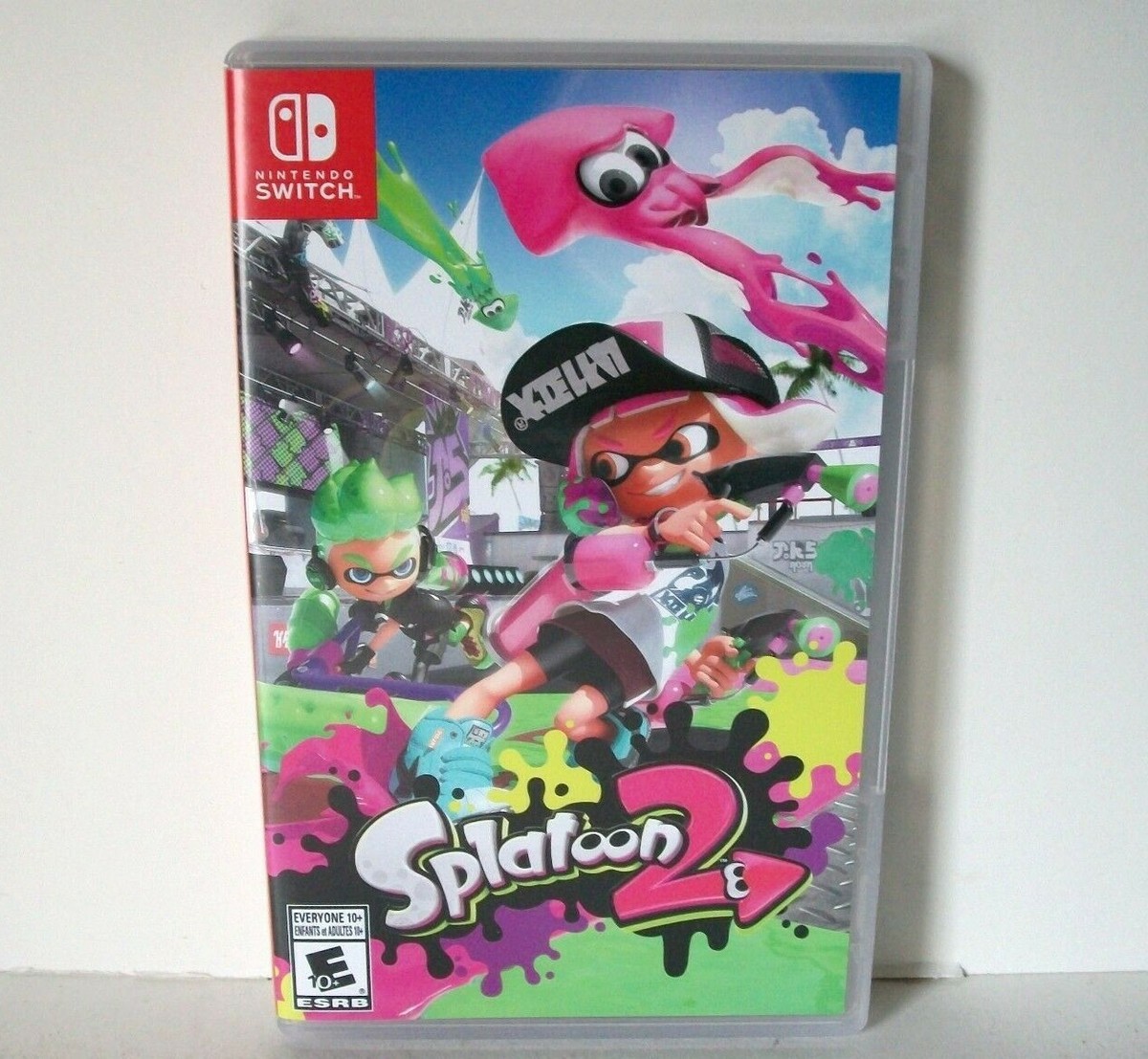 Splatoon 2 (Nintendo Switch) Game Case Cartridge Shooter Shooting