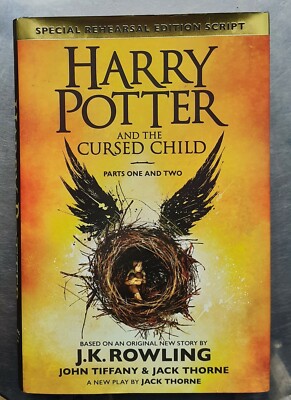 J.K.Rowling HARRY POTTER AND THE CURSED CHILD Script 1st/1st edition Hardback 