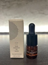 True Botanicals Renew Pure Radiance Oil Travel Size .16 Oz / 5 mL NIB