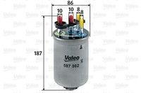 Valeo 587562 Kraftstofffilter FüR Jaguar Land Rover