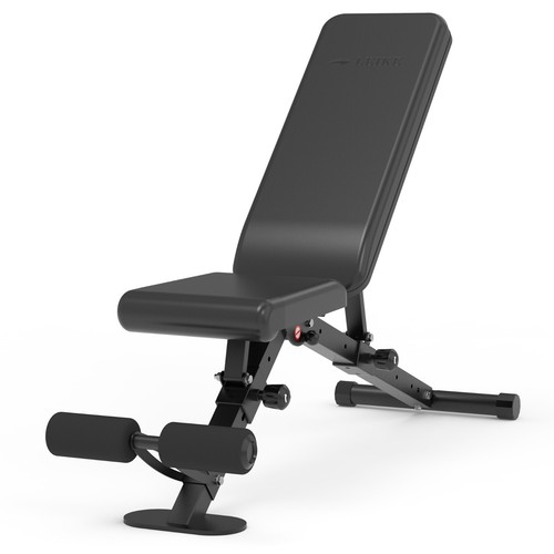 leikefitness Adjustable Weight Bench Foldable Workout Exercise - Picture 4 of 13