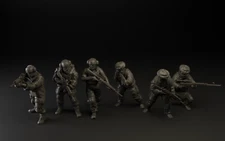 Turnbase Miniatures Modern Taliban Insurgents Rebels Set Zona Alfa Spectre 28mm