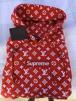 supreme x louis hoodie