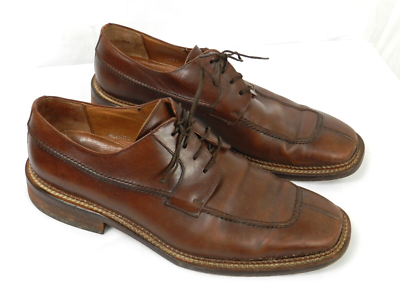 Bachrach Shoes Mens Size 10 M Brown Leather Oxford Dress  display picture 2