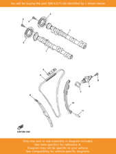 YAMAHA Camshaft 1, 5JW-12171-00 OEM FJR1300
