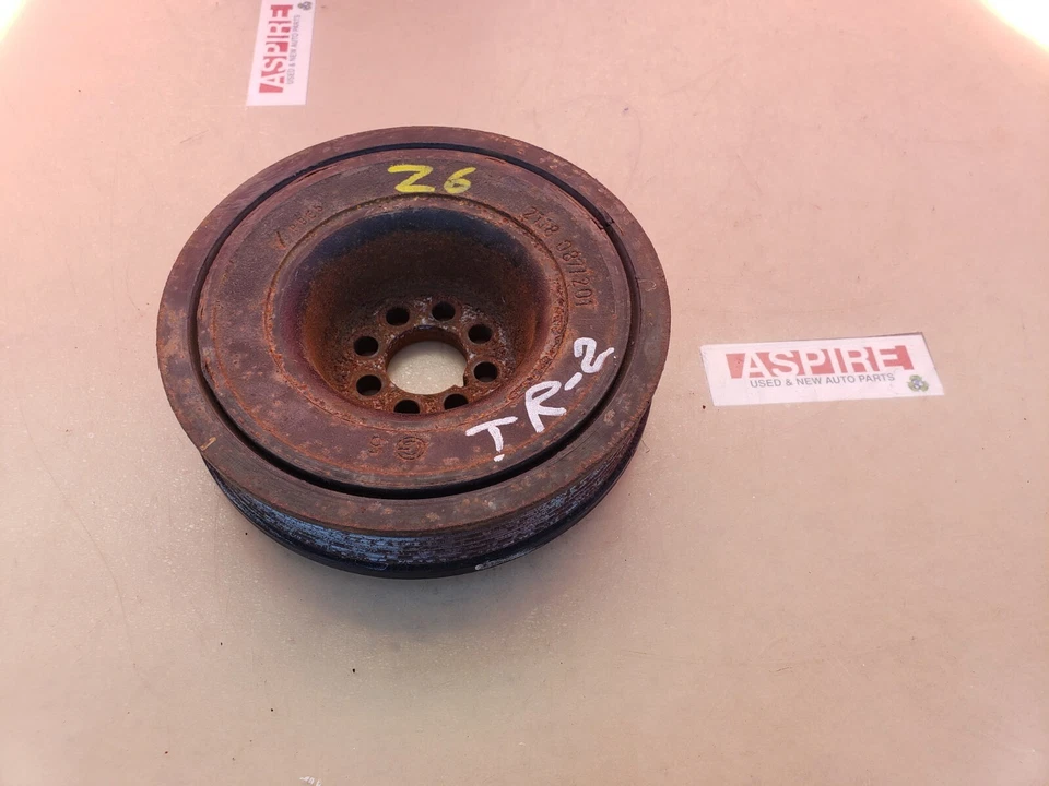 2004-2007 Volkswagen Touareg Harmonic Balancer Crankshaft Pulley OEM - Image 4 of 4