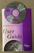Learn French Now Transparent Language Version 3 PC Computer Program Software