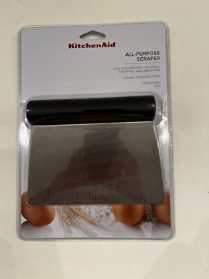 New KitchenAid All-Purpose Scraper Chopper Stainless Steel - Sealed Package