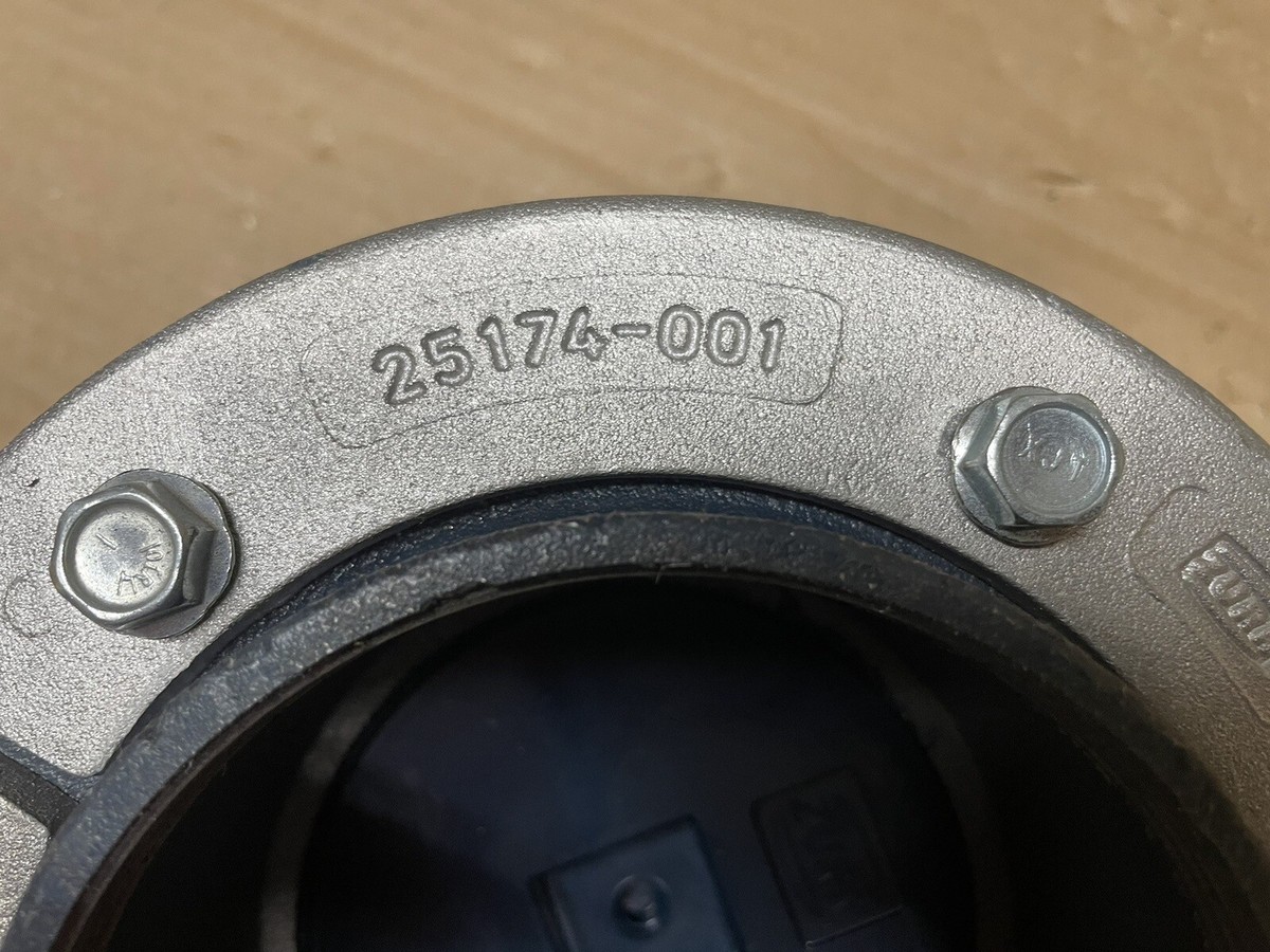 NEW Zurn 4” adjustable cast iron floor clean out assembly