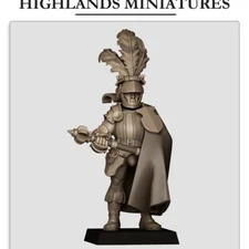 Sunland Captain 1 - Highlands Miniatures 28mm