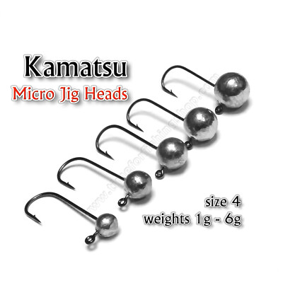 Micro Jigköpfe Gr. 4 1-6g Drop Shot Angelset Ultra Light Soft Lure Kit