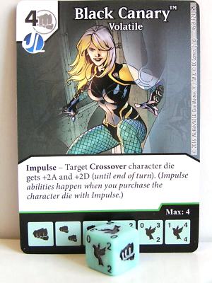 Dice Masters - #045 Black Canary Volatile - Green Arrow