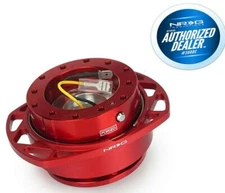 NRG STEERING WHEEL QUICK RELEASE WITH RACE HANDLE & HARDWARE SRK-257RD-RD