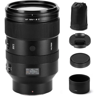 Viltrox AF 135 mm F1.8 LAB Z obiettivo messa a fuoco automatica full frame per fotocamere Nikon attacco Z