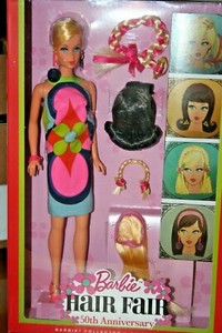 barbie hair fair set