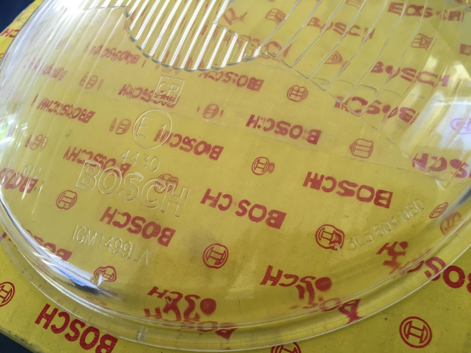 Scheinwerferglas Streusscheibe VW Käfer -67 Porsche 356 BOSCH klar 90163111101 - Bild 2 von 2