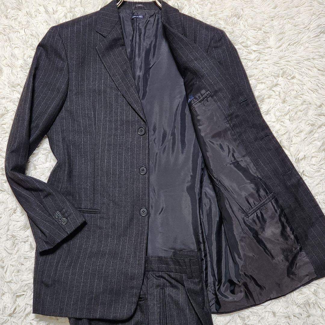 Giorgio Armani Men's Cashmere Stripe Suit Set Made in Italy Pre-Owned