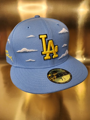 #ad #ad Los Angeles Dodgers MLB Simpsons Clouds X New Era 59FIFTY Size 7 1 2 Sold Out $100.00